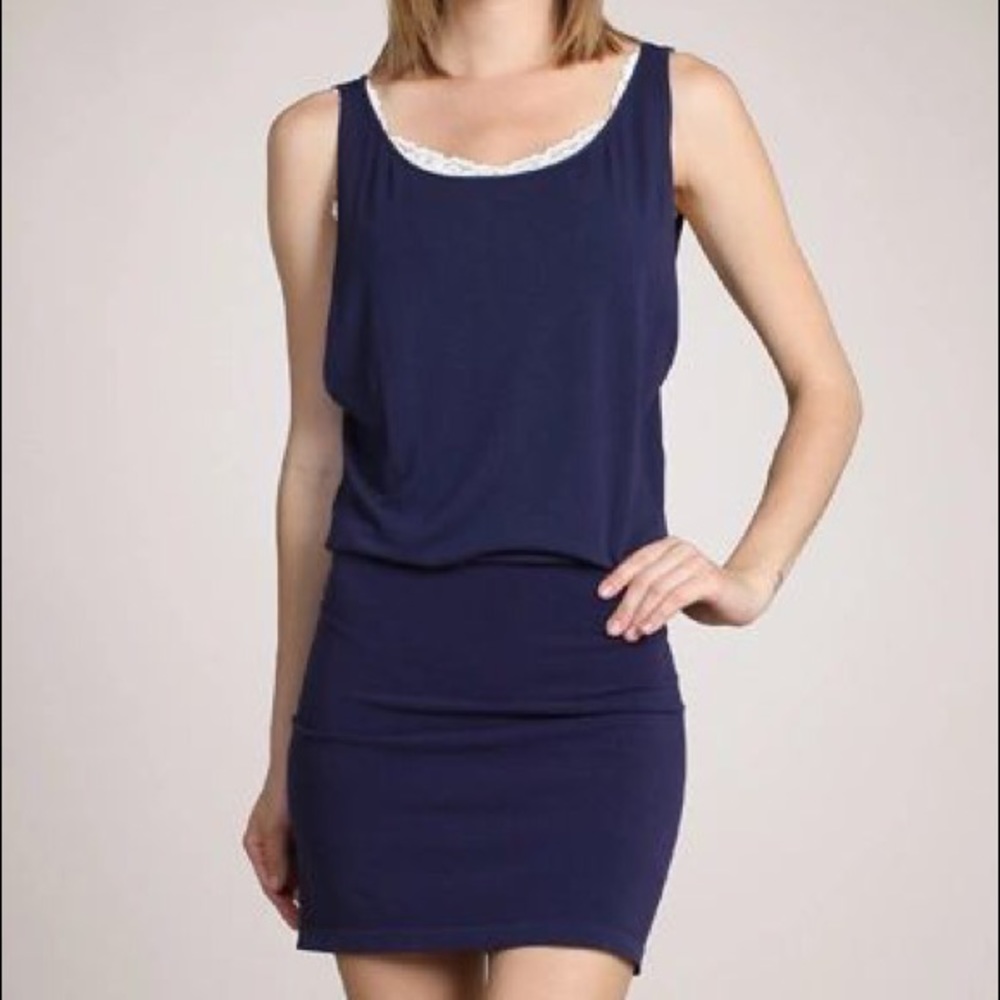 MRena tunic Dress in Navy